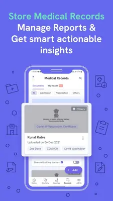 Eka Care - ABHA Health Record android App screenshot 0